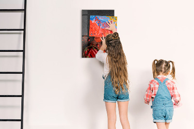 Schreib magnettafel Pepper Kitchen-Erinnerungen