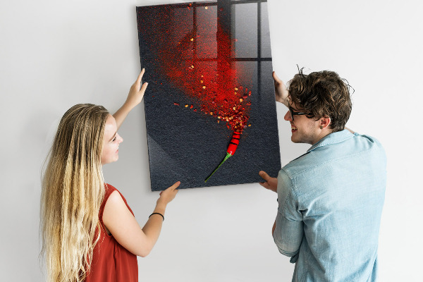 Magnettafel zum schreiben Ein kreativer Ort für Erinnerungen und Fotos