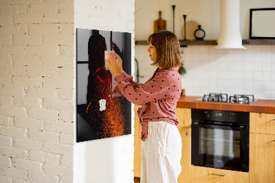 Schreib magnettafel Magnettafel für Fotos und Notizen