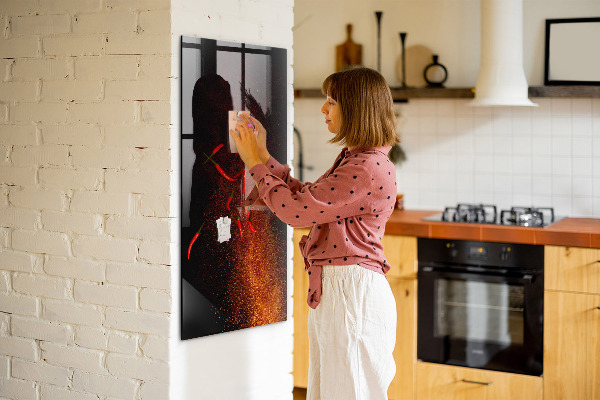 Schreib magnettafel Magnettafel für Fotos und Notizen