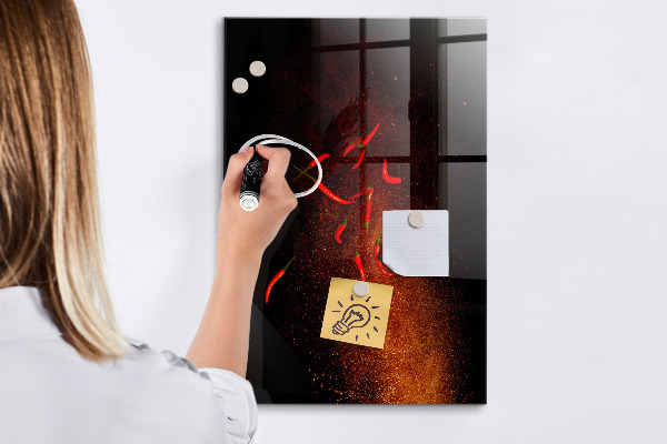 Schreib magnettafel Magnettafel für Fotos und Notizen