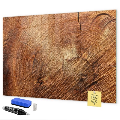 Magnettafel zum schreiben Memotafel im rustikalen Stil
