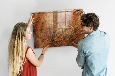 Magnettafel zum schreiben Memotafel im rustikalen Stil