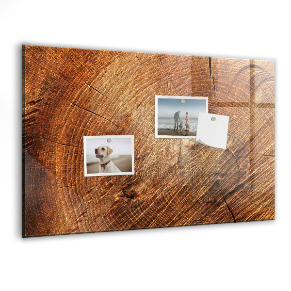 Magnettafel zum schreiben Memotafel im rustikalen Stil