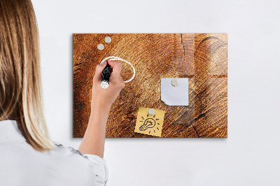 Magnettafel zum schreiben Memotafel im rustikalen Stil