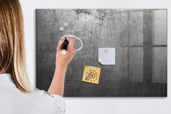 Schreib magnettafel Pinnwand für Fotos und Notizen