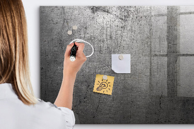 Schreib magnettafel Pinnwand für Fotos und Notizen