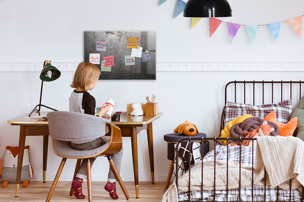 Schreib magnettafel Pinnwand für Fotos und Notizen