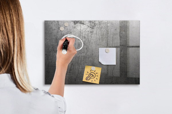 Schreib magnettafel Pinnwand für Fotos und Notizen