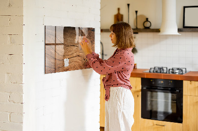 Magnettafel zum schreiben Moderne magnetische Fotowand