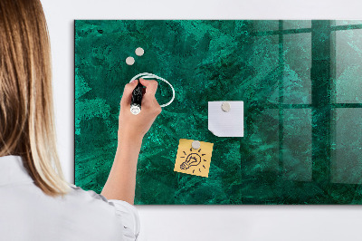 Schreib magnettafel Grüne Tafel für Notizen und Fotos