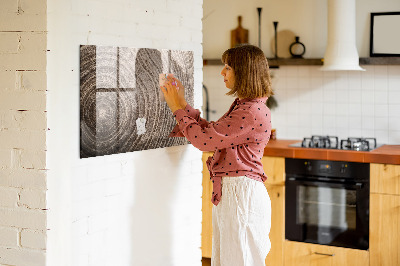 Magnettafel zum schreiben Memotafel mit Magneten und Fotos
