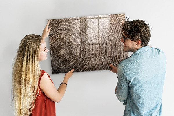 Magnettafel zum schreiben Memotafel mit Magneten und Fotos