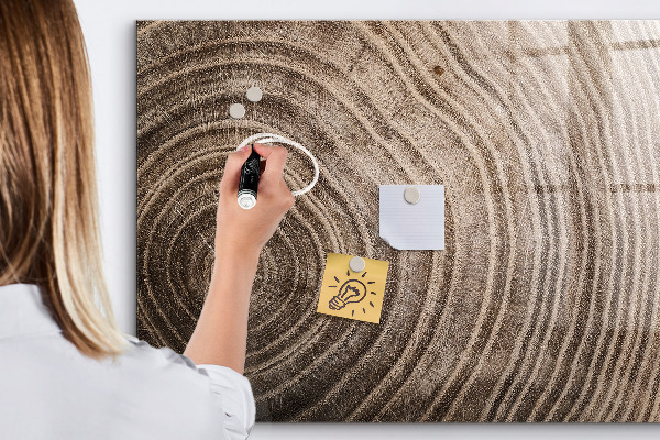 Magnettafel zum schreiben Memotafel mit Magneten und Fotos