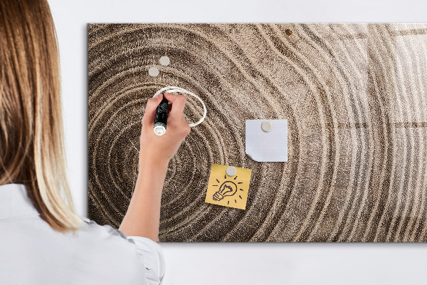 Magnettafel zum schreiben Memotafel mit Magneten und Fotos