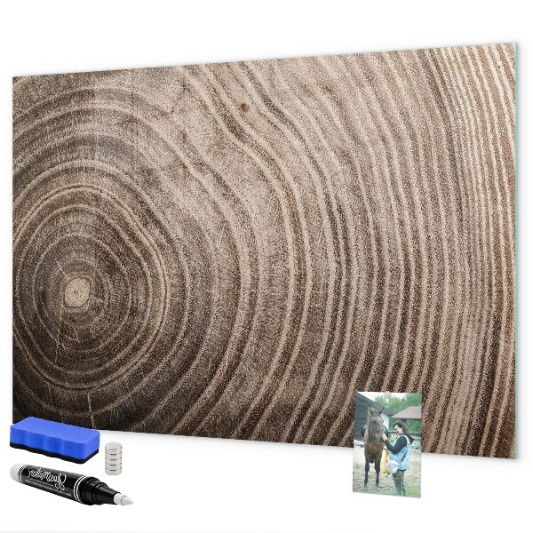 Magnettafel zum schreiben Memotafel mit Magneten und Fotos