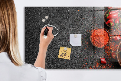 Schreib magnettafel Gemütliche Erinnerungen aus der Küche und der Natur
