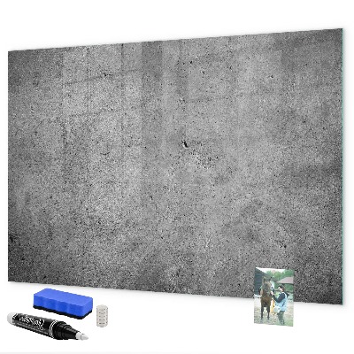 Magnettafel zum schreiben Memotafel mit Magneten und Fotos