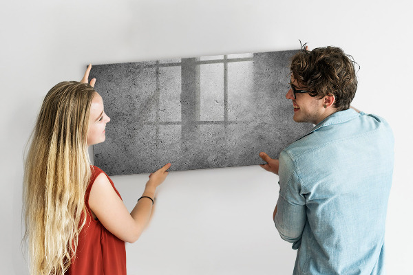 Magnettafel zum schreiben Memotafel mit Magneten und Fotos