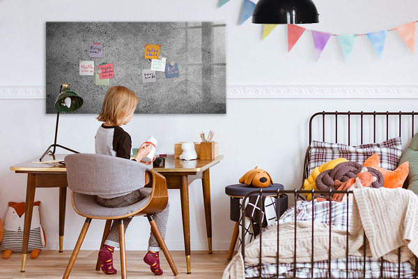 Magnettafel zum schreiben Memotafel mit Magneten und Fotos