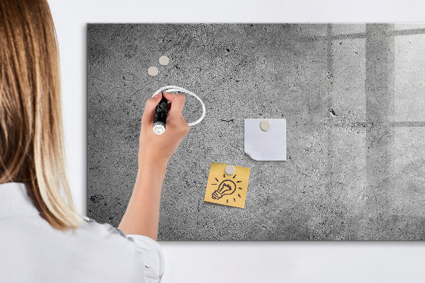 Magnettafel zum schreiben Memotafel mit Magneten und Fotos