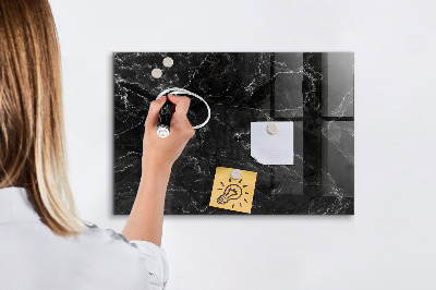 Magnettafel zum schreiben Eine stylische Tafel für Notizen und Fotos