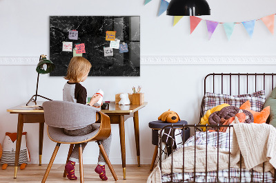 Magnettafel zum schreiben Eine stylische Tafel für Notizen und Fotos