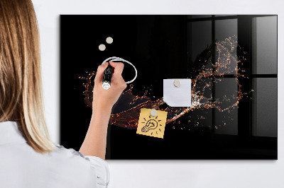 Magnettafel zum schreiben Kreative Fotopräsentationswand