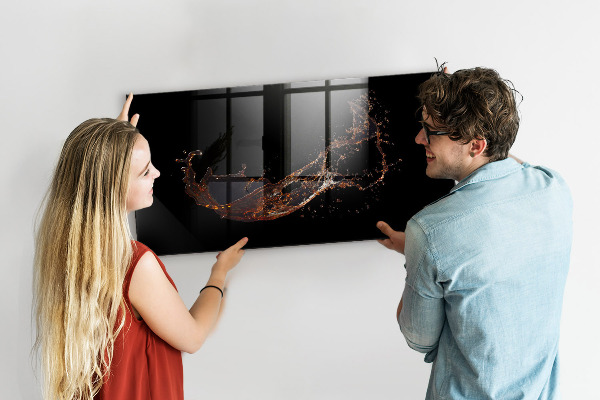 Magnettafel zum schreiben Kreative Fotopräsentationswand