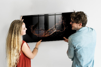 Magnettafel zum schreiben Kreative Fotopräsentationswand