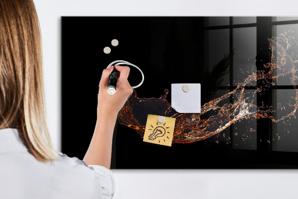 Magnettafel zum schreiben Kreative Fotopräsentationswand