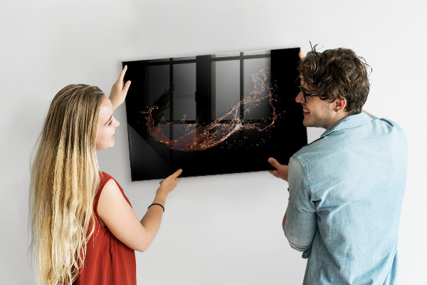 Magnettafel zum schreiben Kreative Fotopräsentationswand