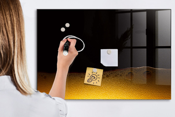 Schreib magnettafel Magnettafel für Notizen und Fotos