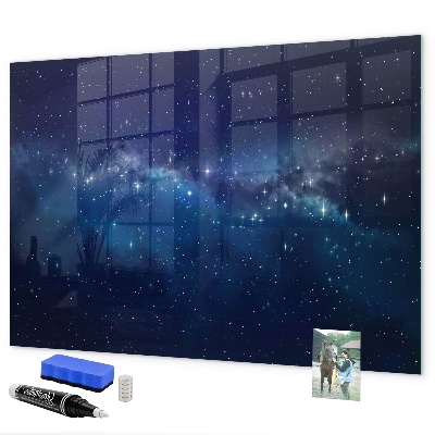 Magnettafel zum schreiben Magnettafel für Fotos und Notizen