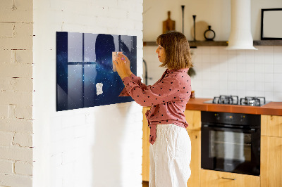 Magnettafel zum schreiben Magnettafel für Fotos und Notizen
