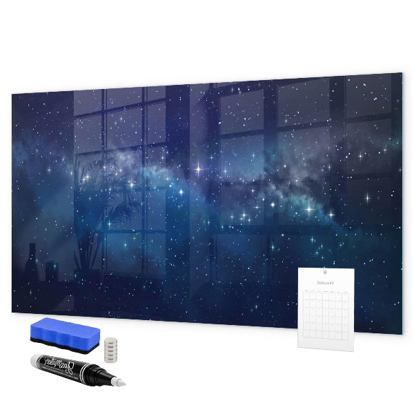 Magnettafel zum schreiben Magnettafel für Fotos und Notizen