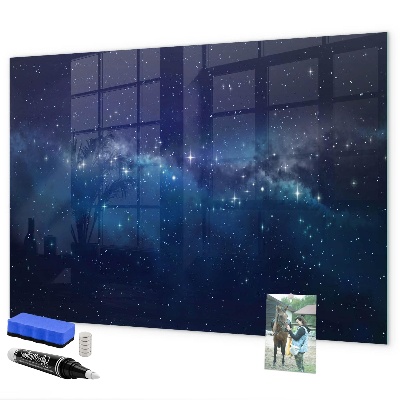 Magnettafel zum schreiben Magnettafel für Fotos und Notizen