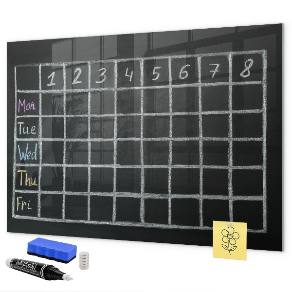 Schreib magnettafel Planungs- und Notiztafel