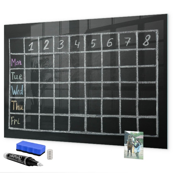 Schreib magnettafel Planungs- und Notiztafel
