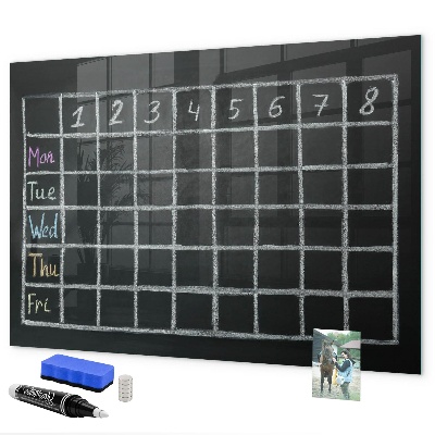 Schreib magnettafel Planungs- und Notiztafel