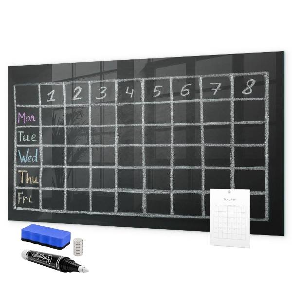 Schreib magnettafel Planungs- und Notiztafel
