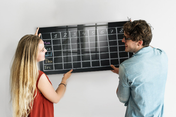 Schreib magnettafel Planungs- und Notiztafel
