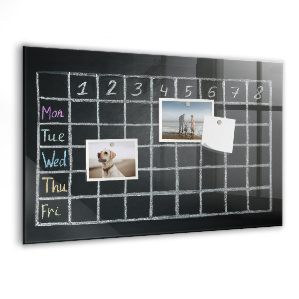 Schreib magnettafel Planungs- und Notiztafel