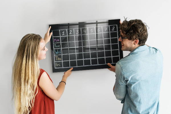 Schreib magnettafel Planungs- und Notiztafel
