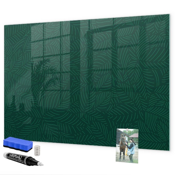 Magnettafel zum schreiben Notiz- und Fototafel
