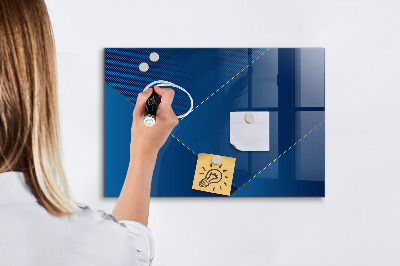 Schreib magnettafel Moderne Tafel für Notizen und Fotos