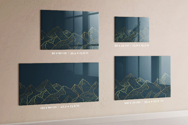 Magnettafel zum schreiben Moderne Tafel für Notizen und Fotos