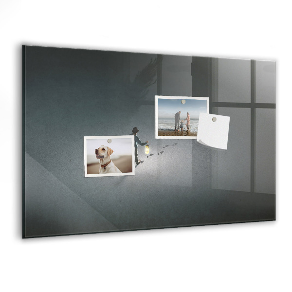 Magnettafel zum schreiben Magnettafel für Fotos und Notizen