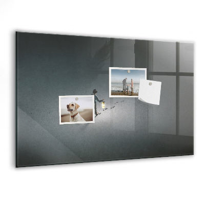 Magnettafel zum schreiben Magnettafel für Fotos und Notizen