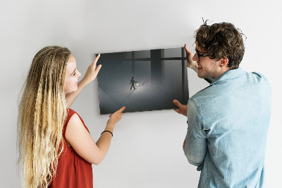 Magnettafel zum schreiben Magnettafel für Fotos und Notizen